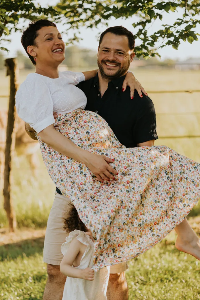 shooting photo grossesse en famille - photographe grossesse bordeaux