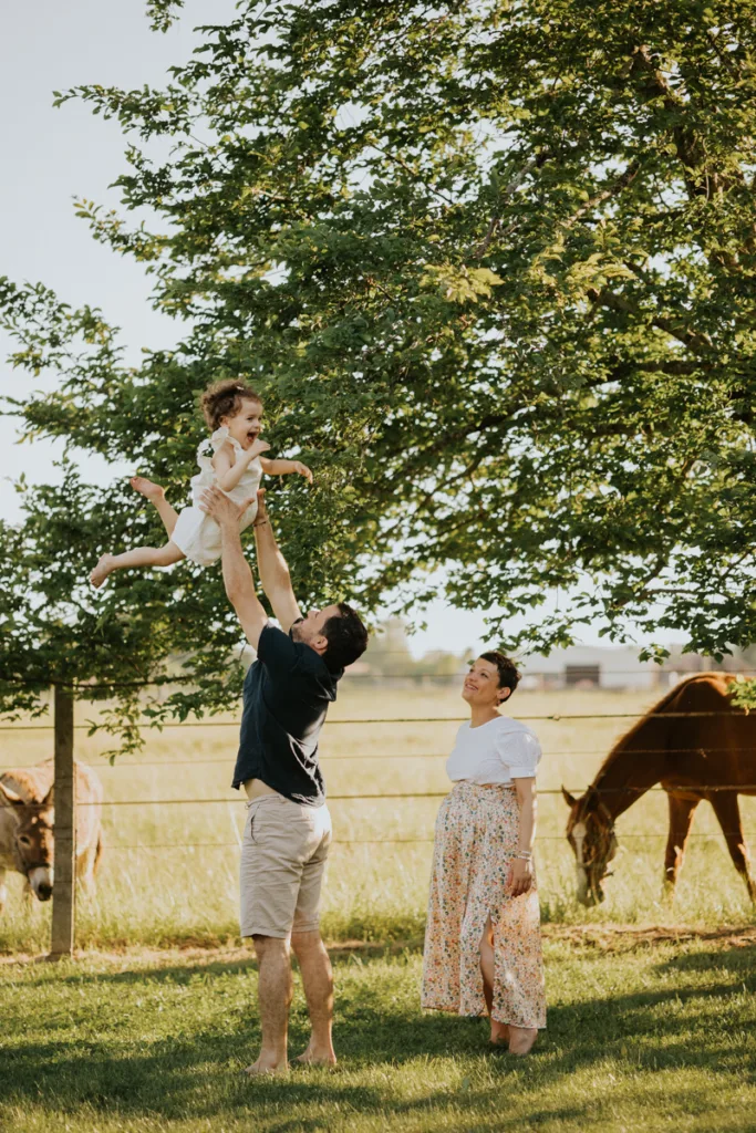 shooting photo grossesse en famille - photographe famille bordeaux