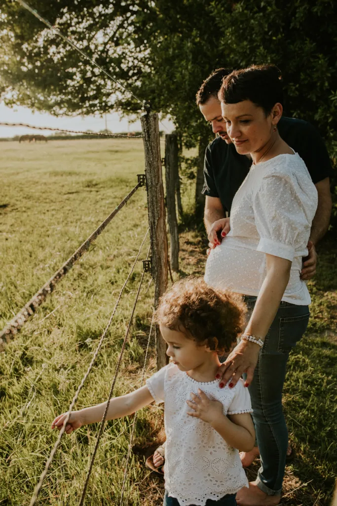 shooting photo grossesse en famille- photographe grossesse bordeaux